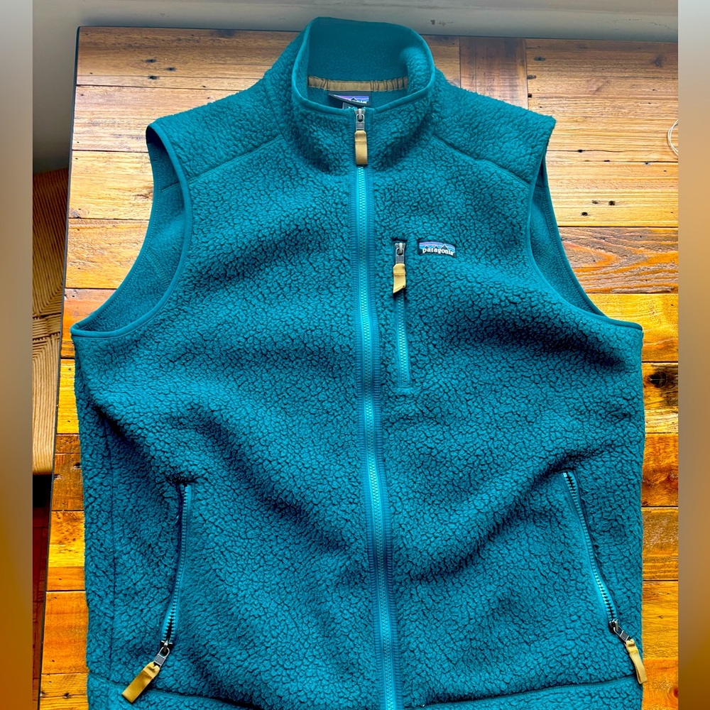 Patagonia zip up vest